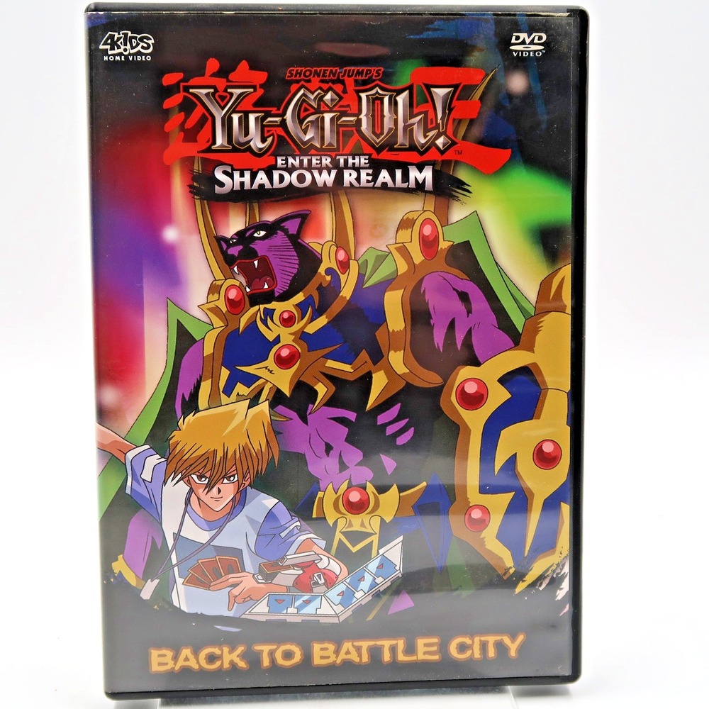 Yu-Gi-Oh Enter the Shadow Realm Vol 1 Back to Battle City DVD Dan Green Anime
